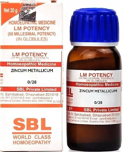 Sbl Zincum Metallicum Lm 0/28