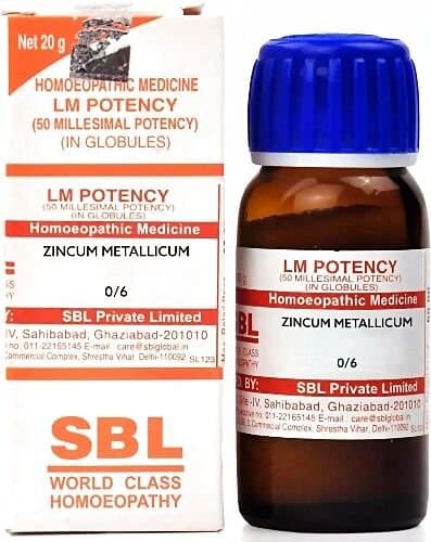 Sbl Zincum Metallicum Lm 0/6