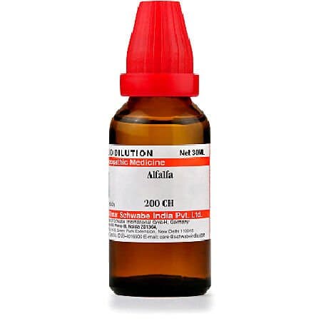 Schwabe Alfalfa 200 Ch Dilutions