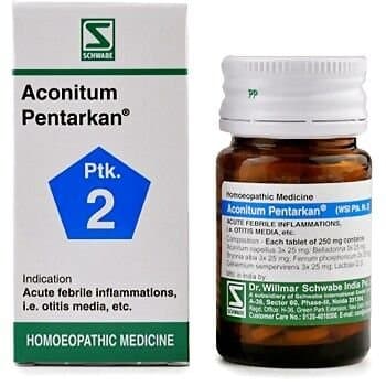 Schwabe Homeopathy Aconitum Pentarkan