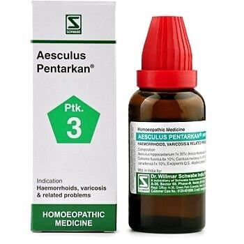 Schwabe Homeopathy Aesculus Pentarkan
