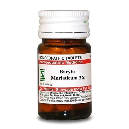 Schwabe Homeopathy Baryta Muriaticum 3X