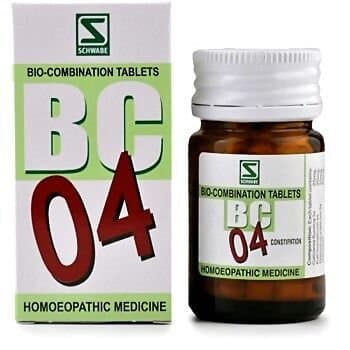 Schwabe Homeopathy Bc 04-Constipation