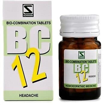 Schwabe Homeopathy Bc 12-Headache