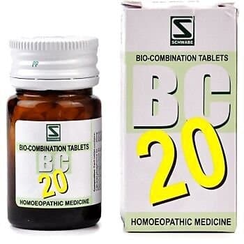 Schwabe Homeopathy Bc 20-Skin Diseases