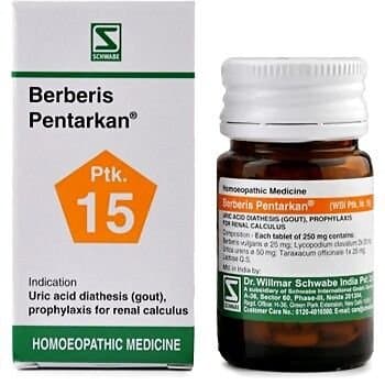 Schwabe Homeopathy Berberis Pentarkan