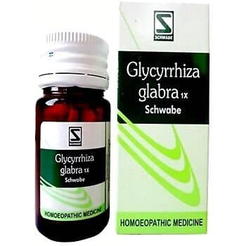 Schwabe Homeopathy Glycyrrhiza Glabra
