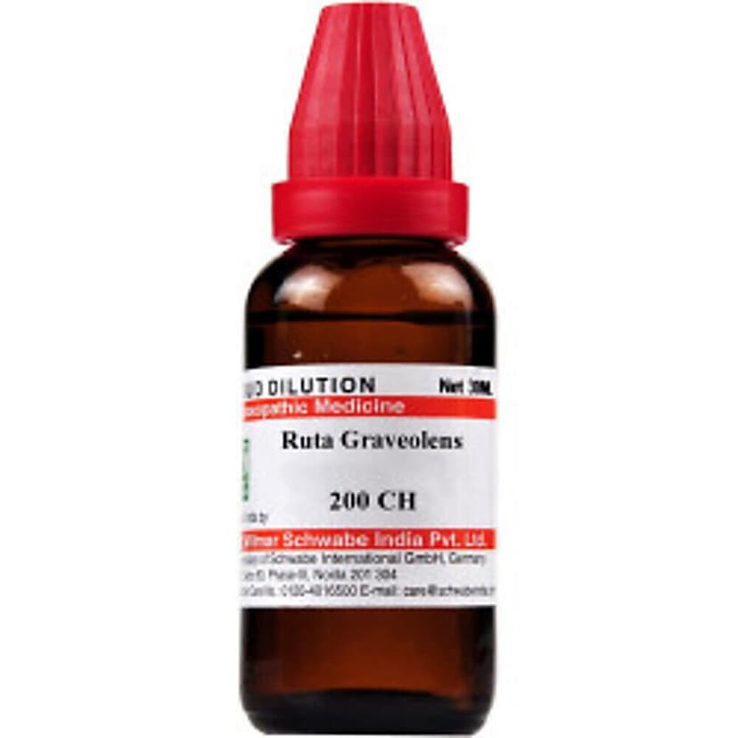 Schwabe Ruta Graveolens 200 Ch Dilutions