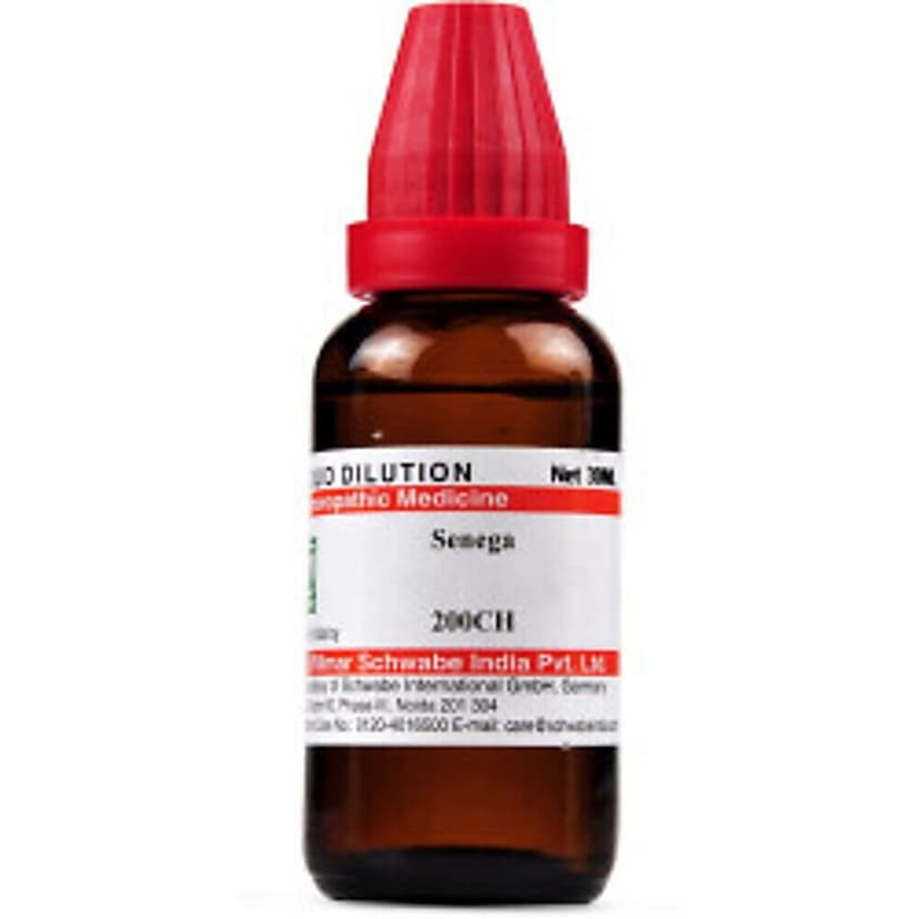 Schwabe Senega 200 Ch Dilutions