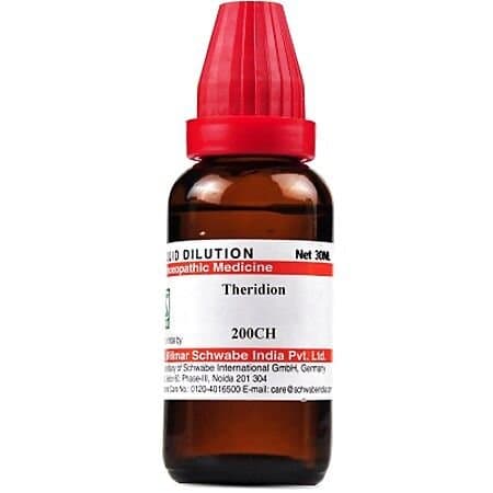 Schwabe Theridion 200 Ch Dilutions