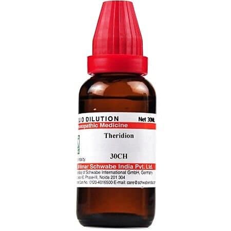 Schwabe Theridion 30 Ch Dilutions