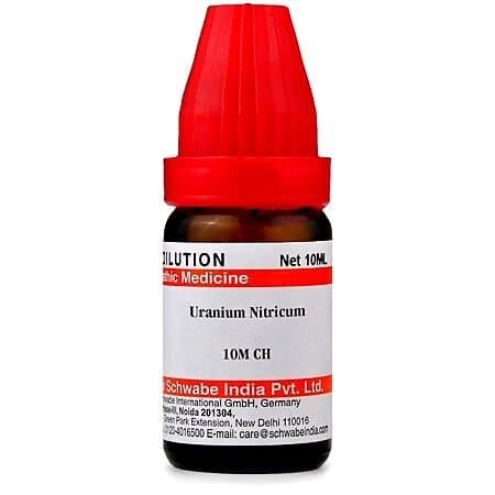Schwabe Uranium Nitricum 10 M Dilutions