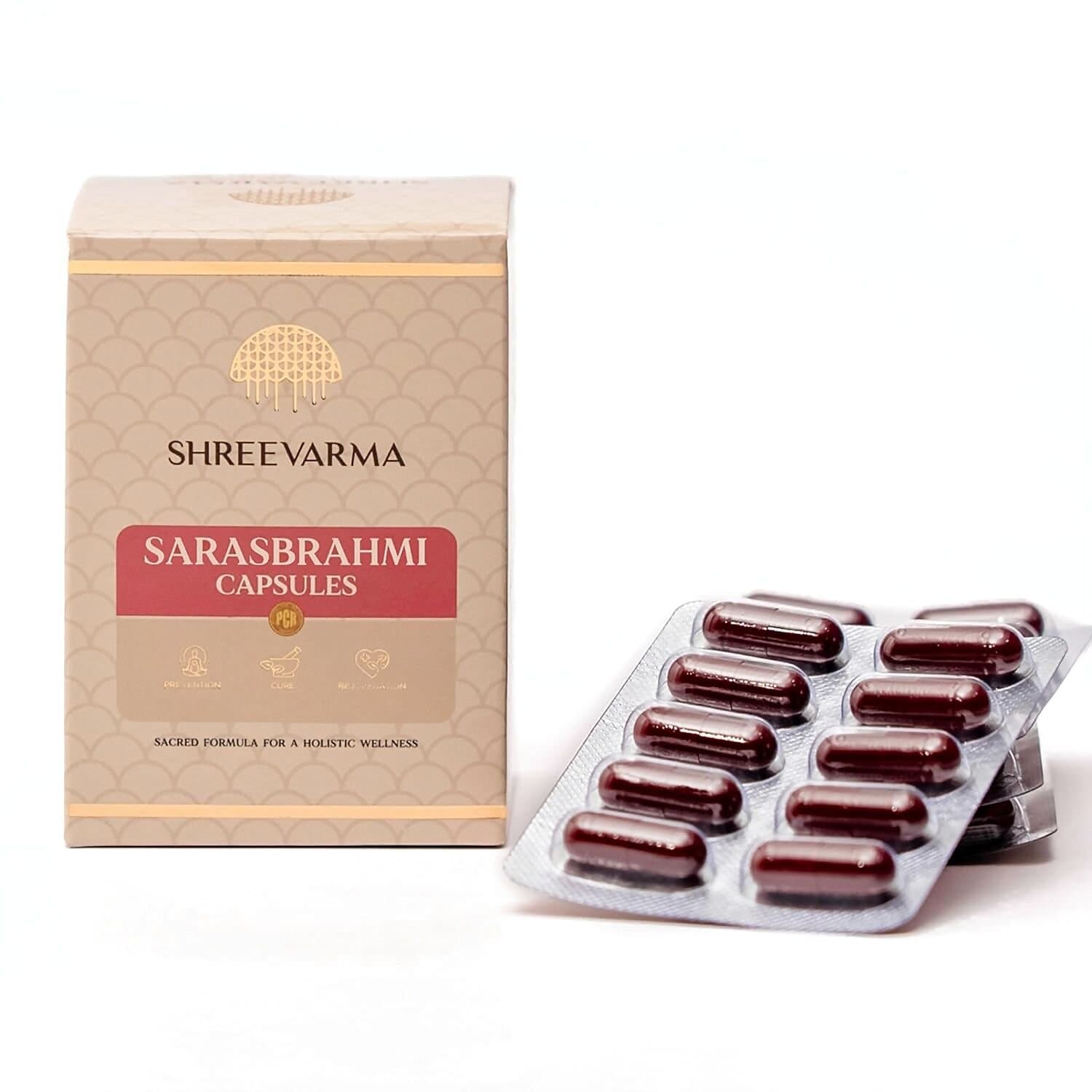 Shreevarma Saras Brahmi Capsules
