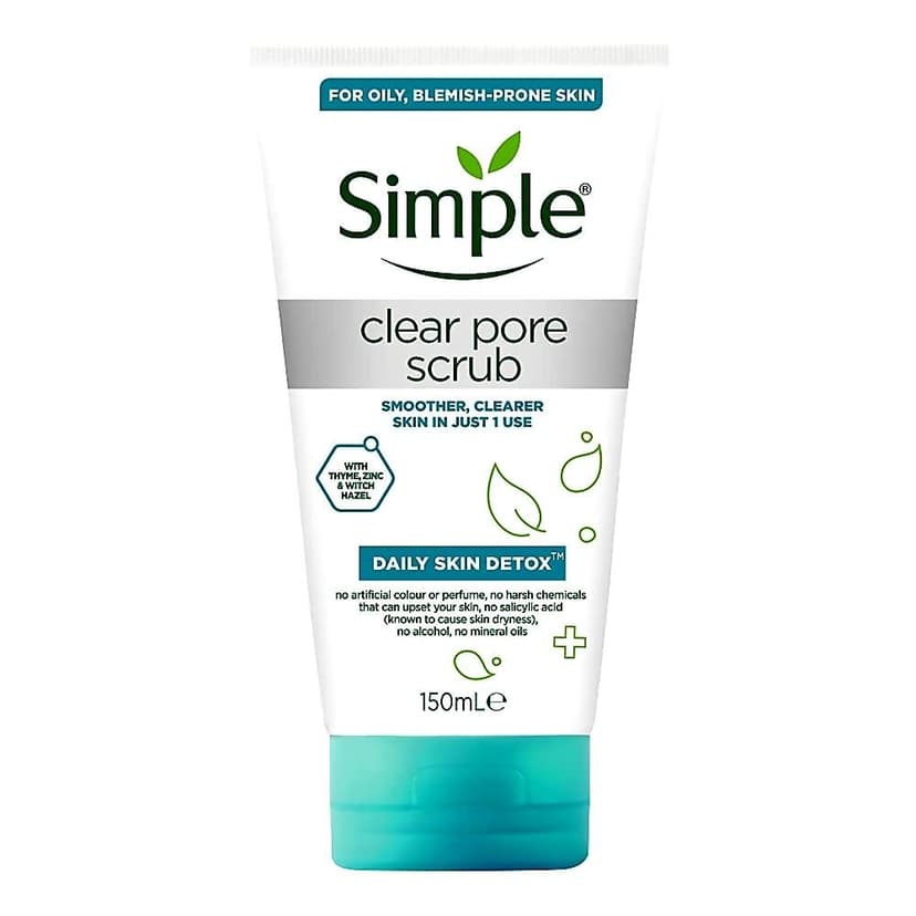 Simple Clear Pore Facial Scrub