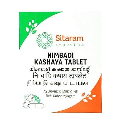 Sitaram Ayurveda Nimbadi Kashaya Tablet