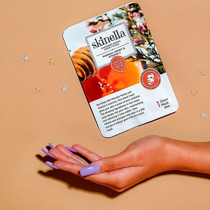 Skinella Radiance Boost Sheet Mask