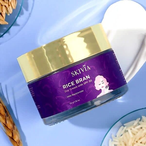 Skivia Rice Bran Day Cream