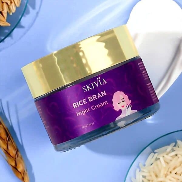 Skivia Rice Bran Night Cream