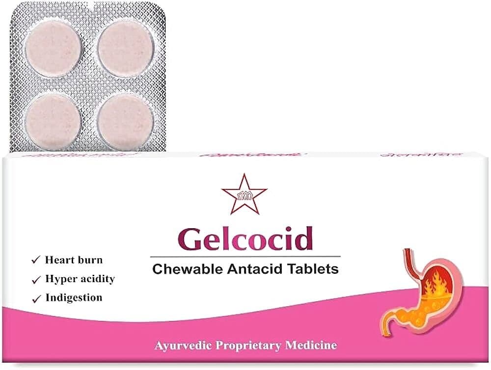 Skm Gelcocid Chewable Tablet