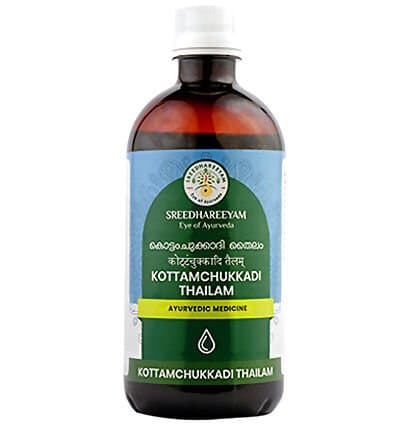 Sreedhareeyam Kottamchukkadi Thailam