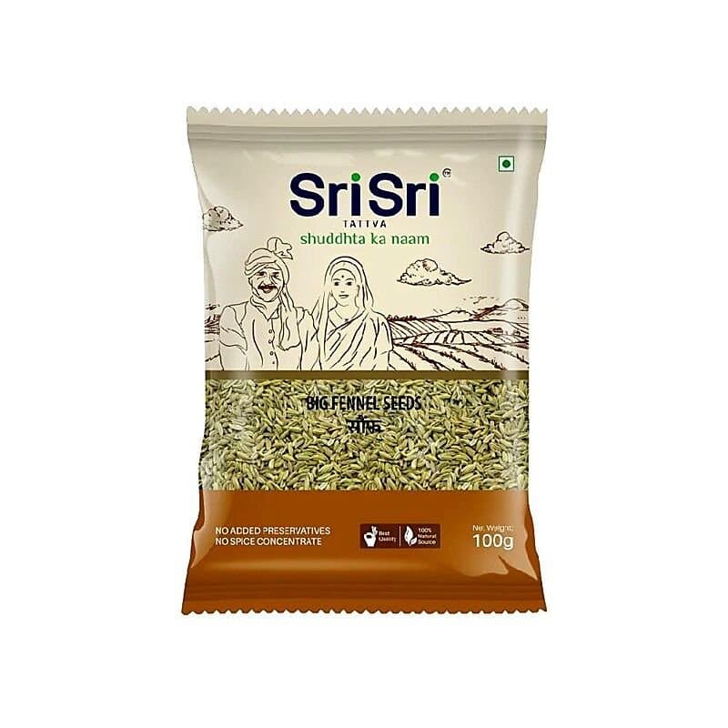 Sri Sri Tattva Big Fennel Seeds Saunf