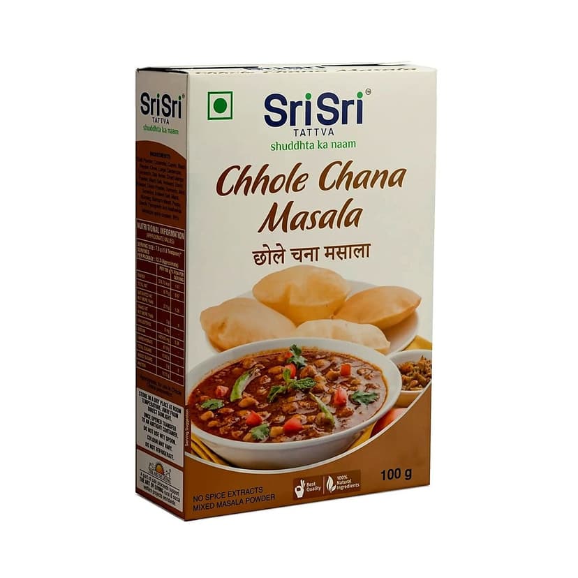 Sri Sri Tattva Chhole Chana Masala