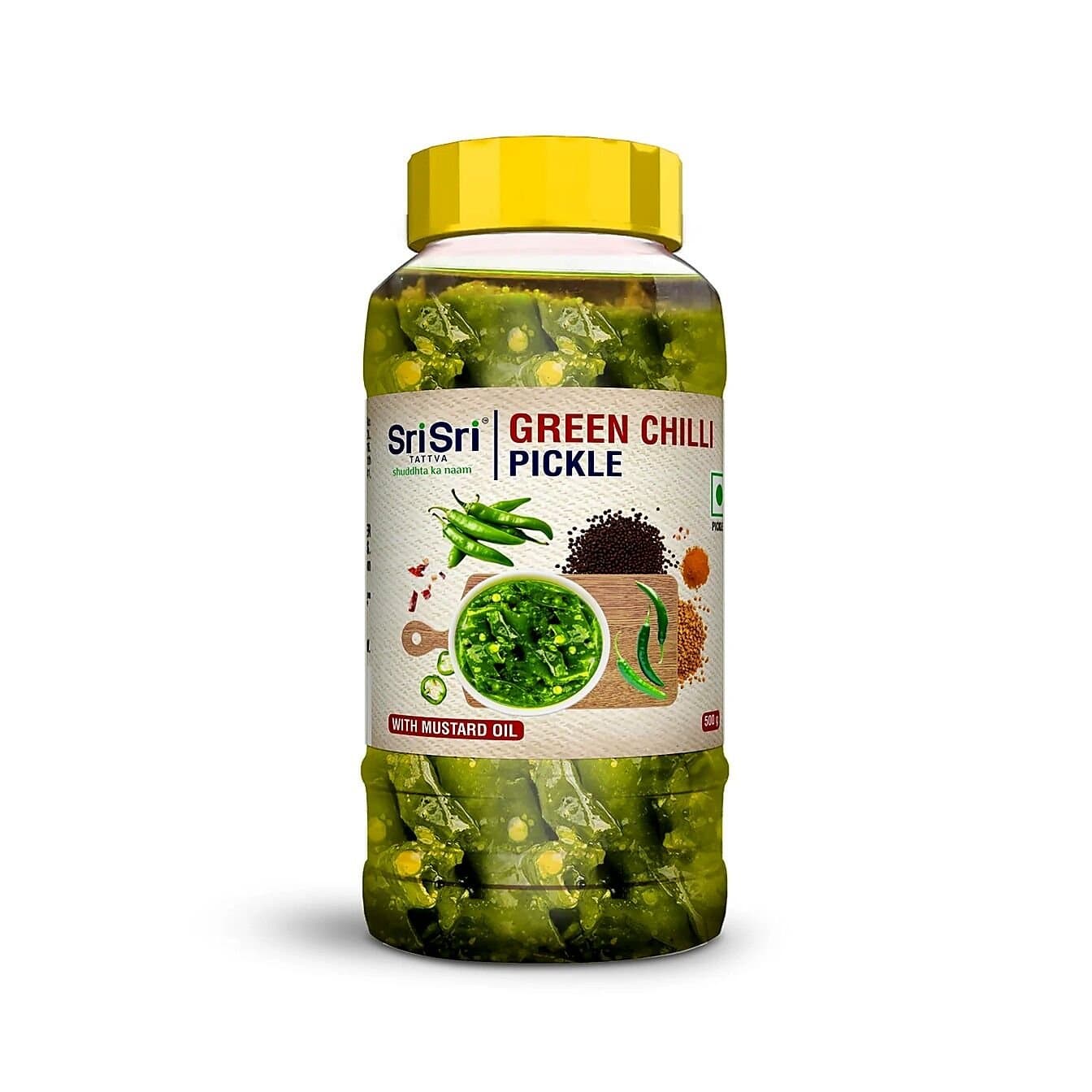 Sri Sri Tattva Green Chilli Pickle
