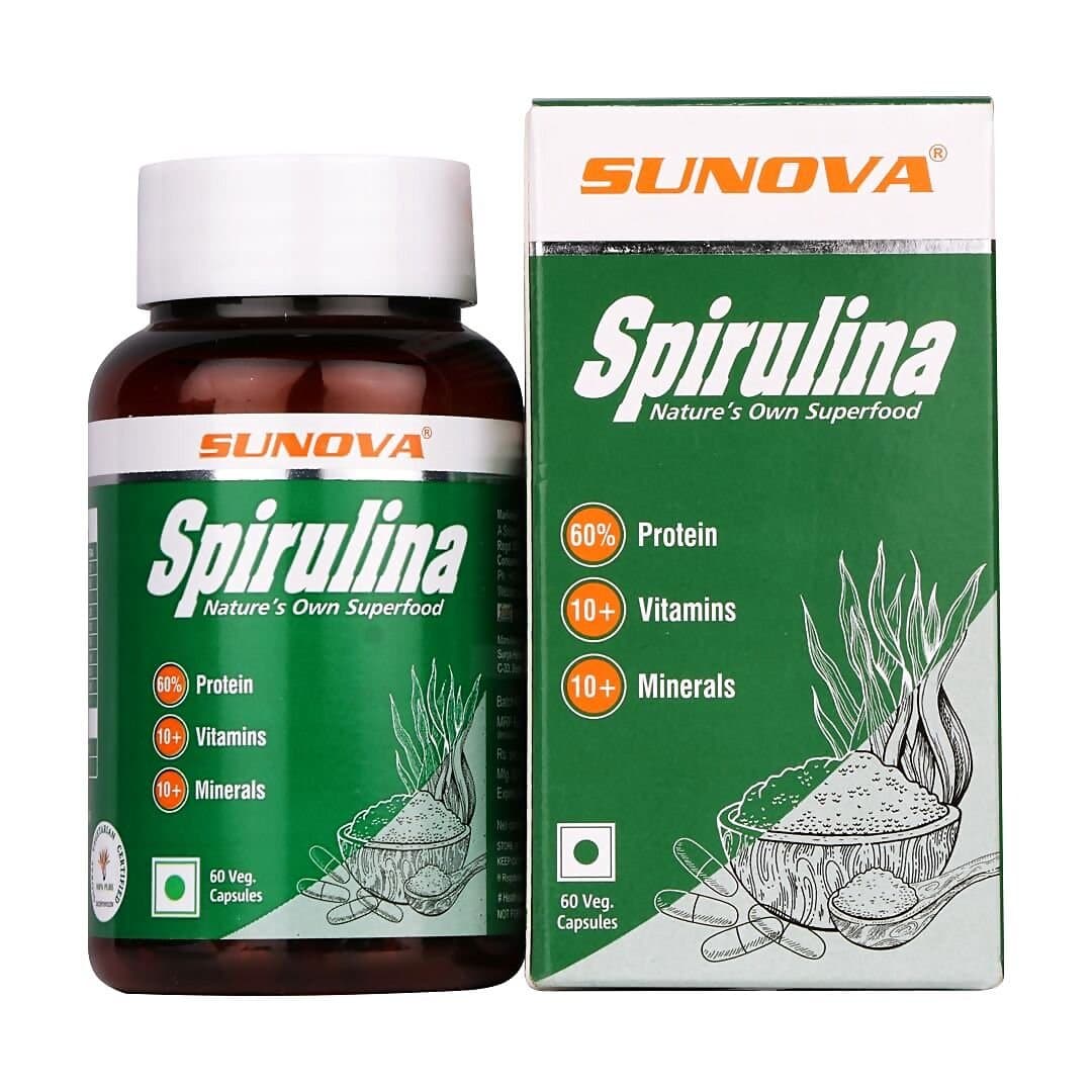Sunova Organic Spirulina Capsule