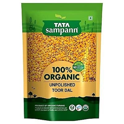 Tata Sampann Organic Toor Dal