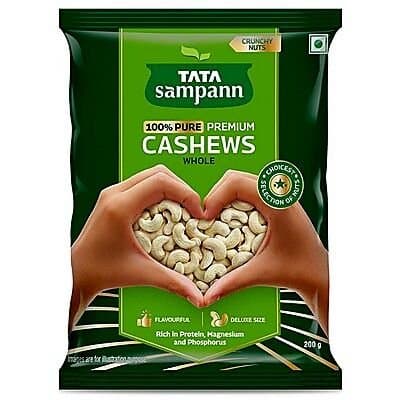 Tata Sampann Premium Cashews Whole