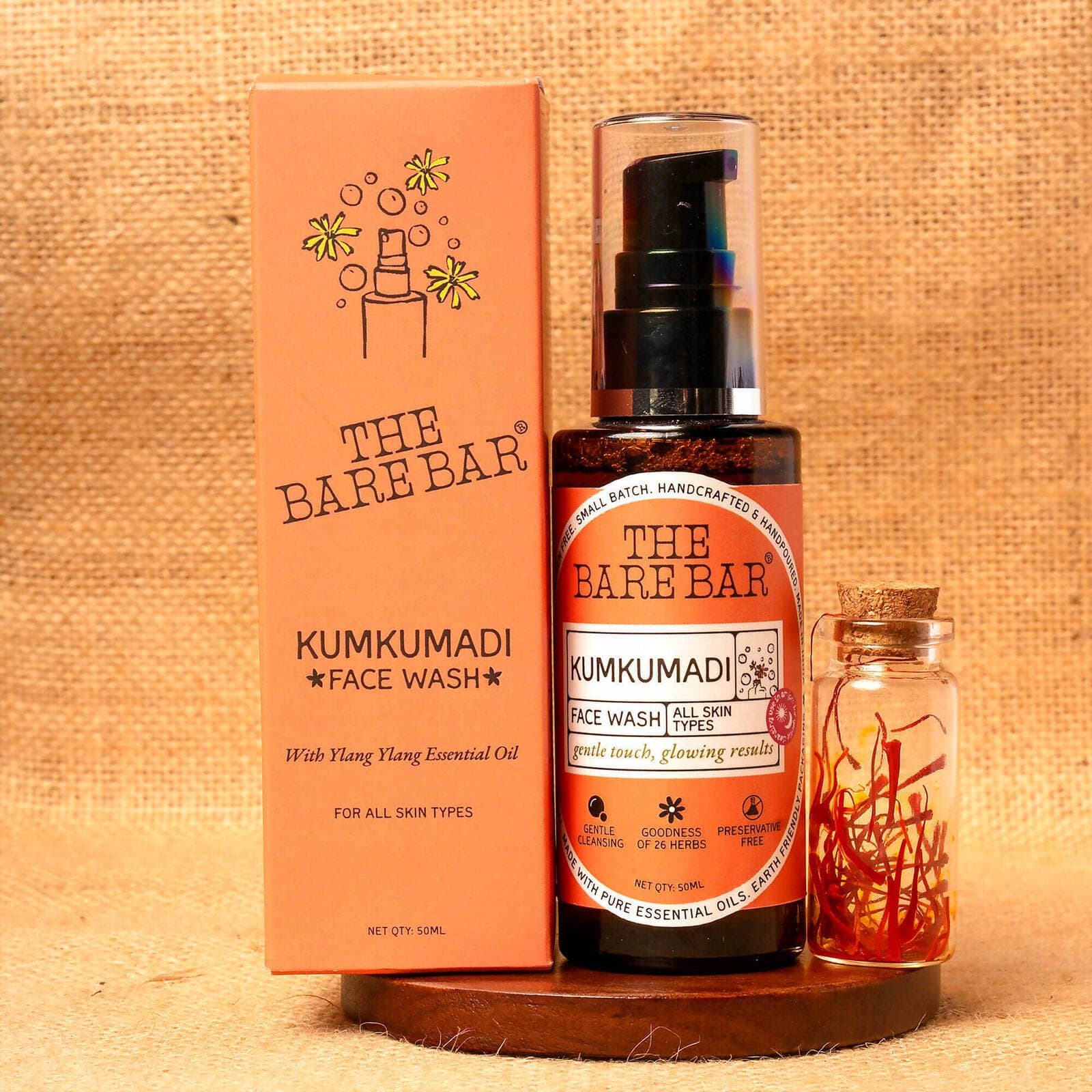 The Bare Bar Kumkumadi Face Wash