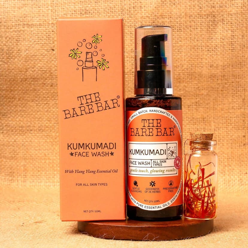 The Bare Bar Kumkumadi Face Wash
