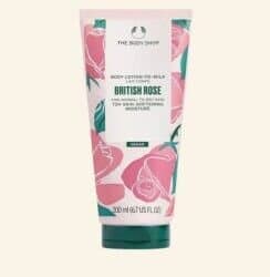 The body shop British Rose Lotion-to-Milk