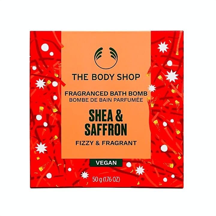 The body shop Shea and Saffron Bath Bomb