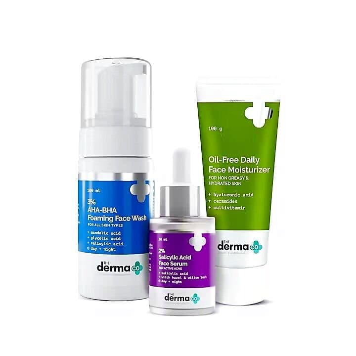 The Derma Co No More Active Acne Kit