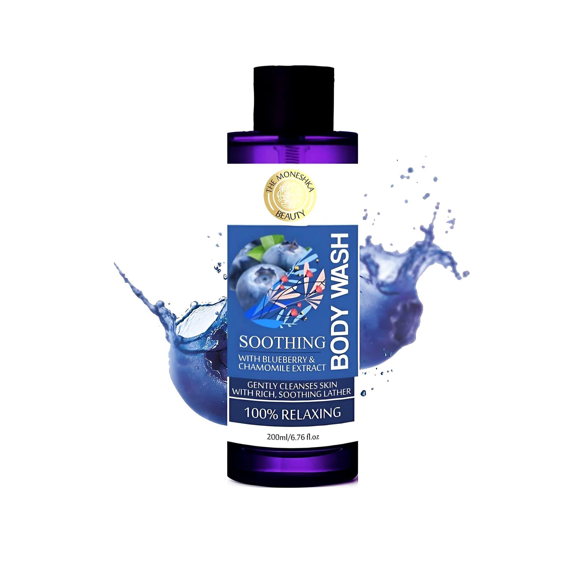The Moneshka Beauty Blueberry Body Wash