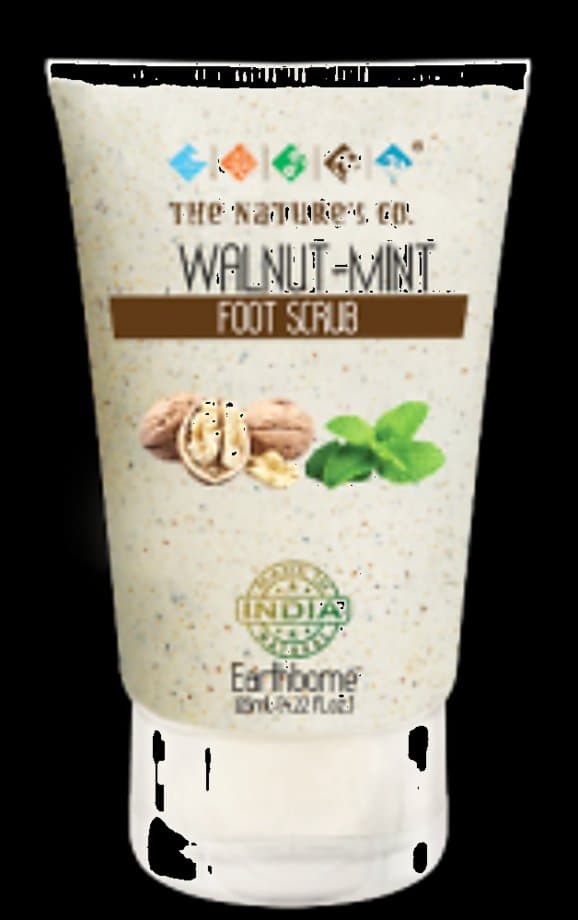 The Nature's Co Walnut - Mint Foot Scrub