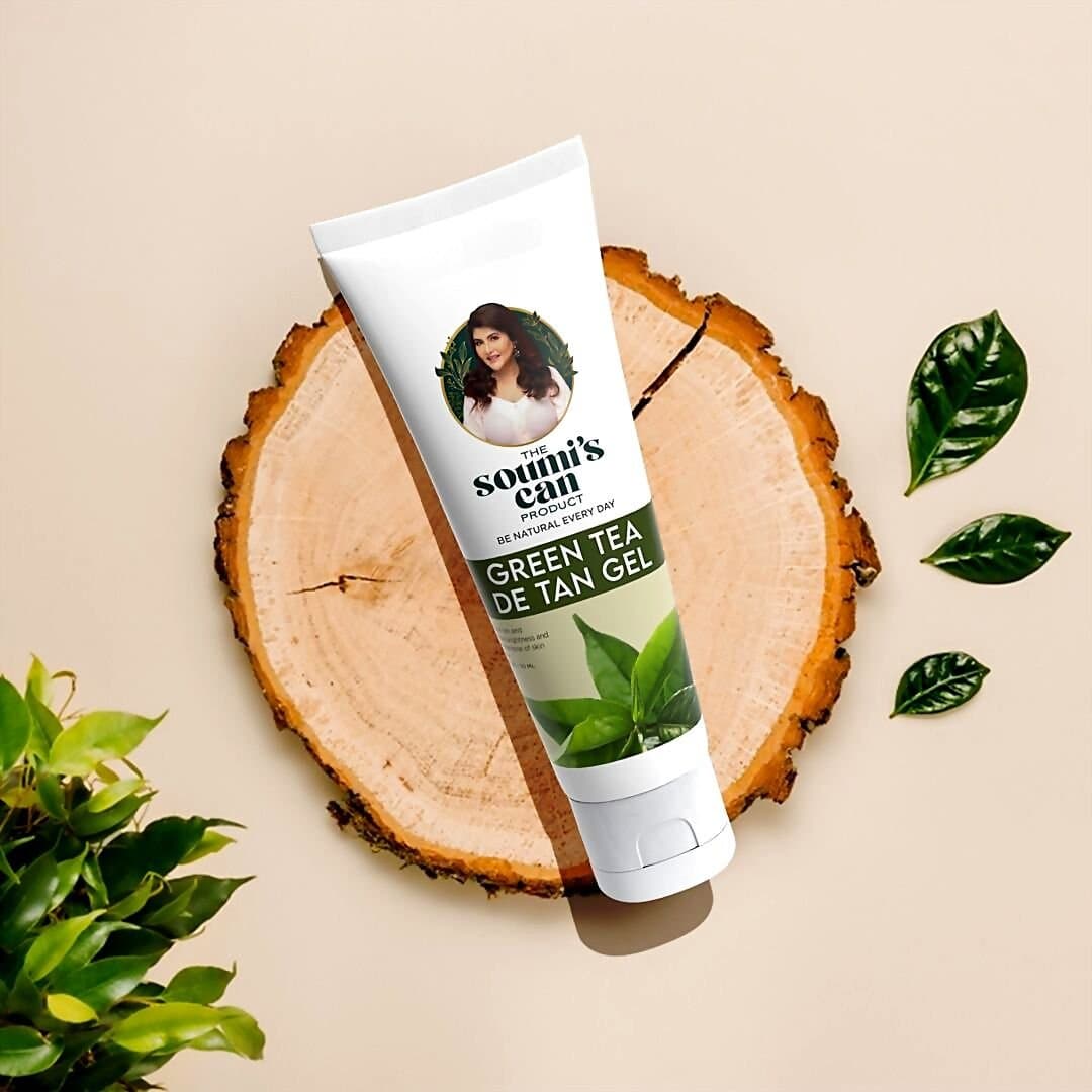 The Soumis Can Green Tea De Tan Gel