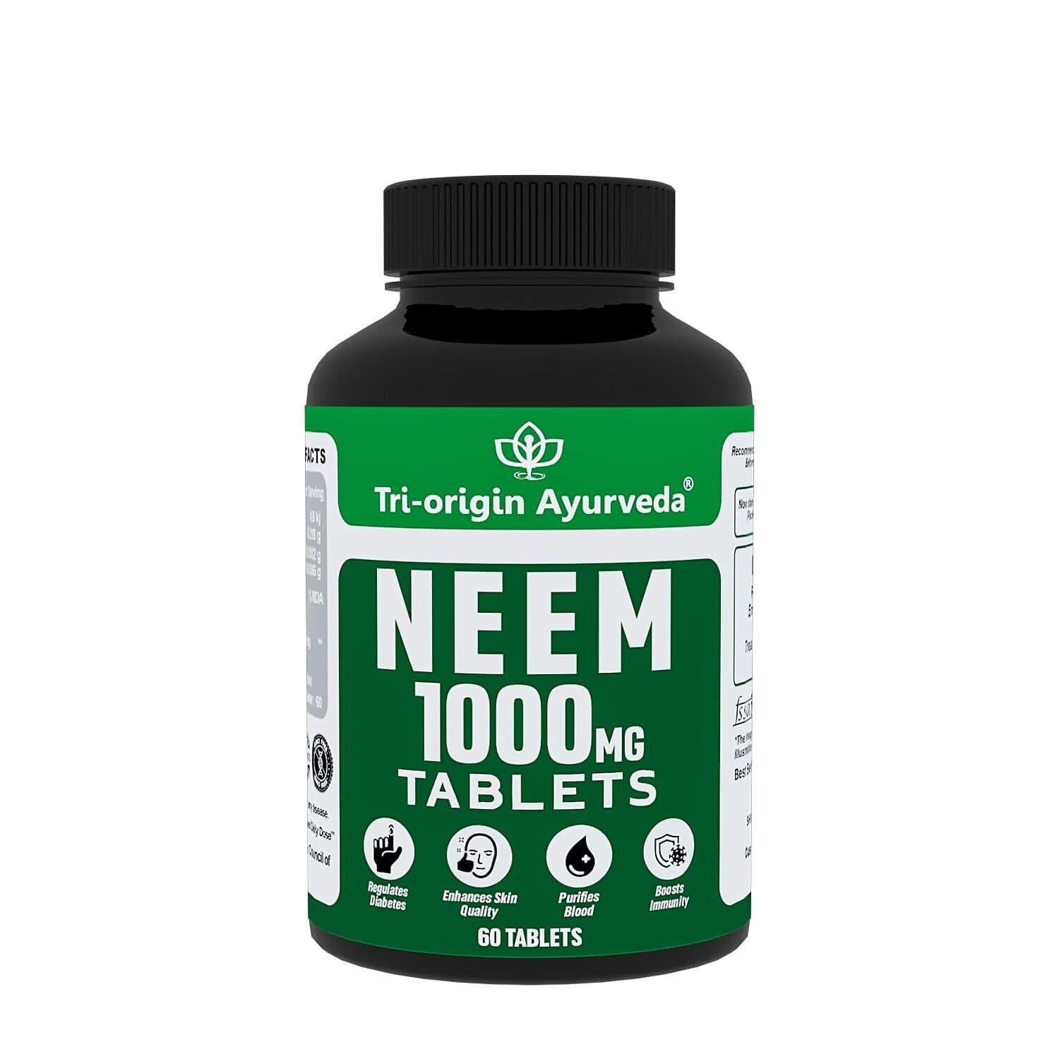 Tri-Origin Ayurveda Pure Neem Tablet