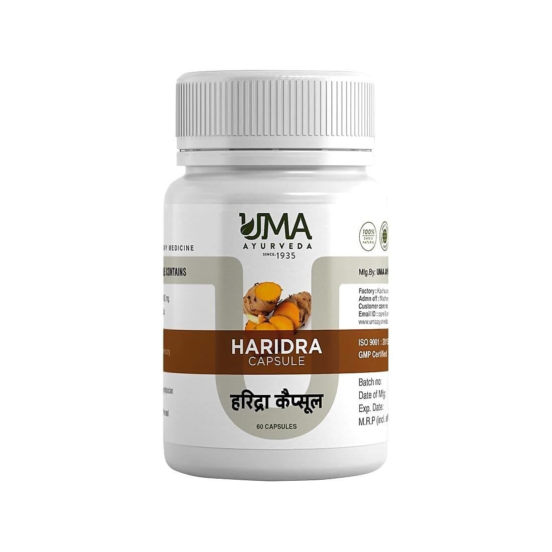 Uma Ayurveda Haridra Capsule