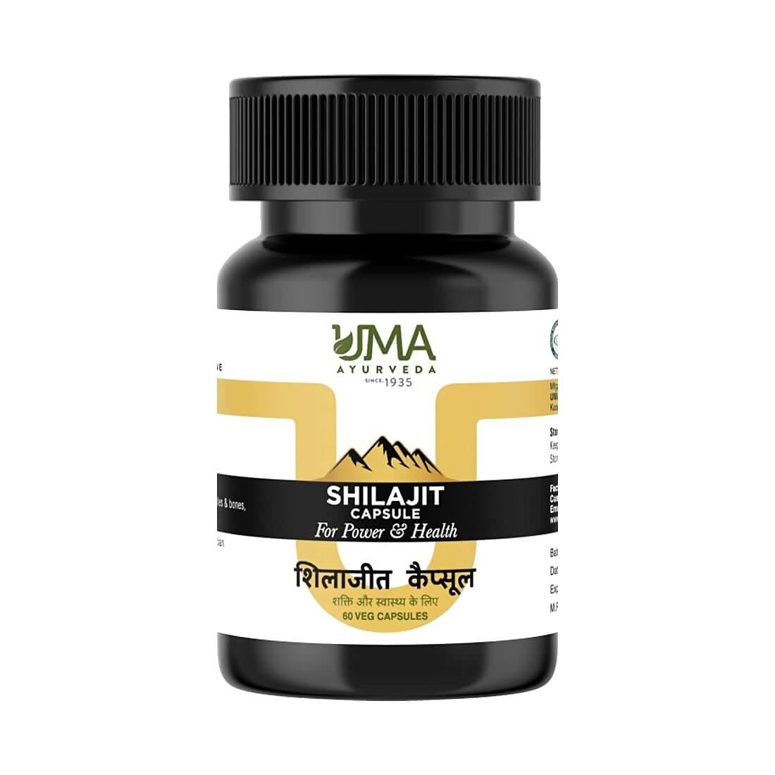 Uma Ayurveda Shilajit Capsule