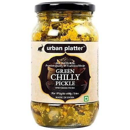 Urban Platter Green Chilli Pickle