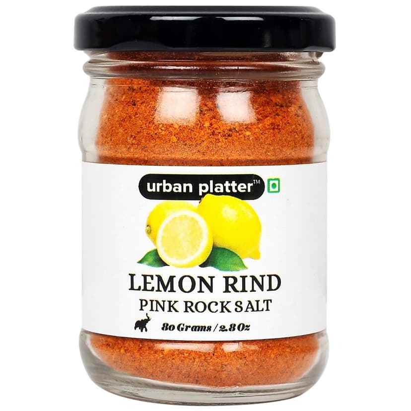 Urban Platter Lemon Rind Pink Rock Salt