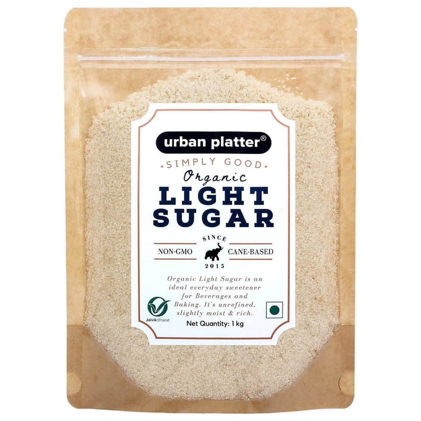 Urban Platter Organic Light Brown Sugar