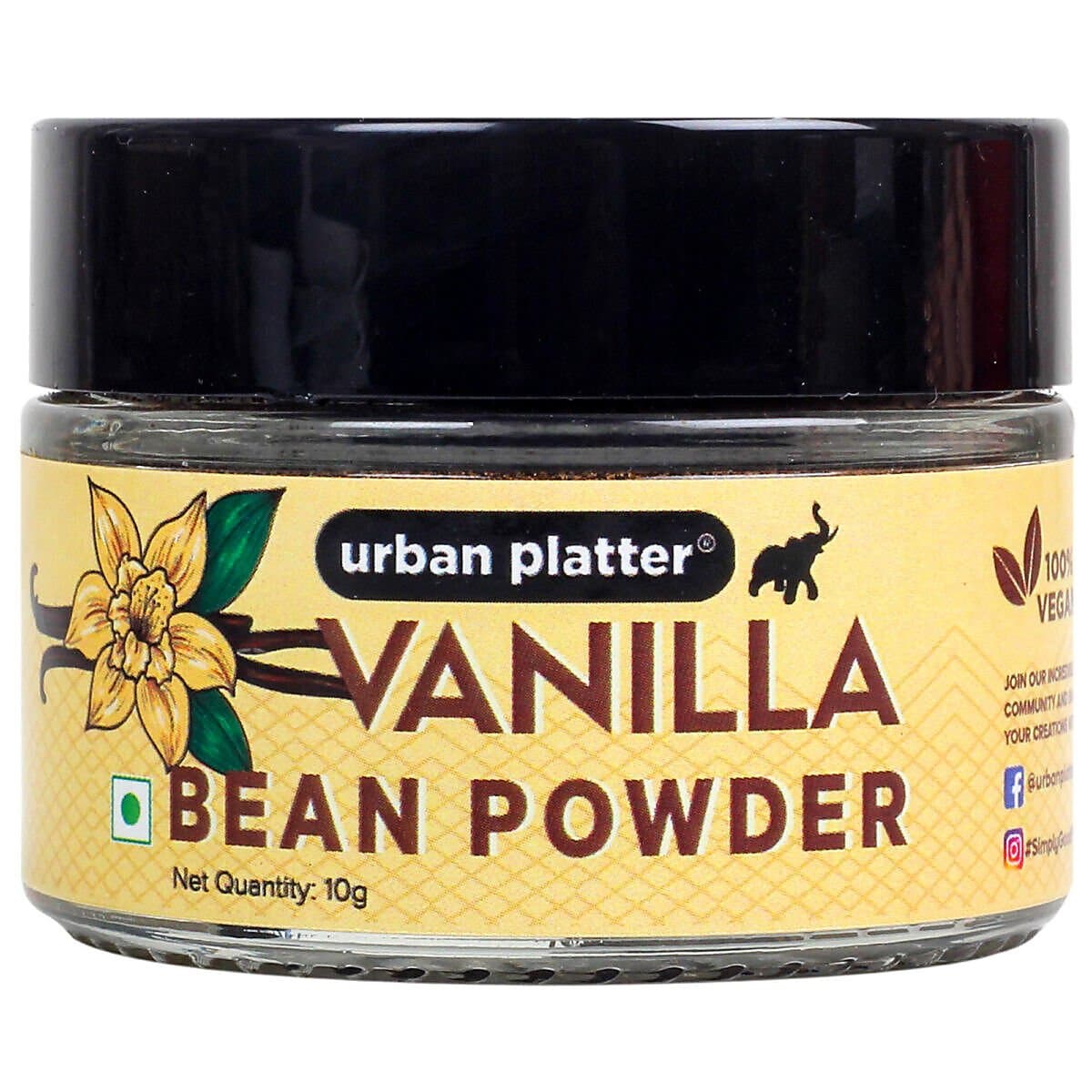 Urban Platter Pure Vanilla Bean Powder