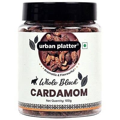 Urban Platter Whole Black Cardamom 