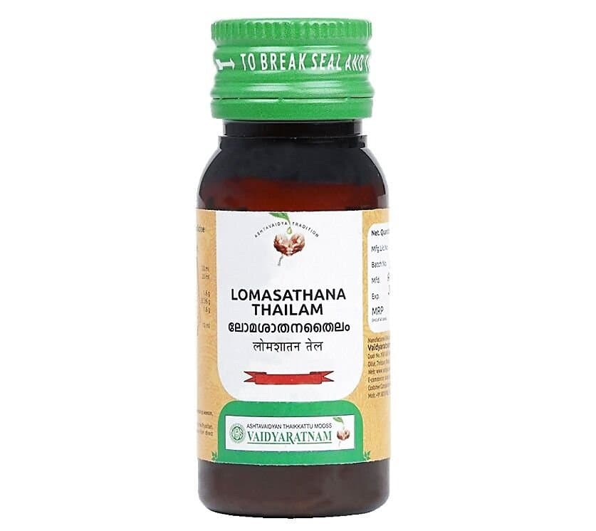 Vaidyaratnam Lomasathana Thailam