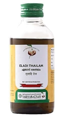 Vaidyaratnam Oushadhasala Eladi Thailam