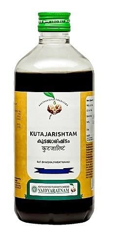 Vaidyaratnam Oushadhasala Kutajarishtam