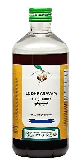 Vaidyaratnam Oushadhasala Lodhrasavam